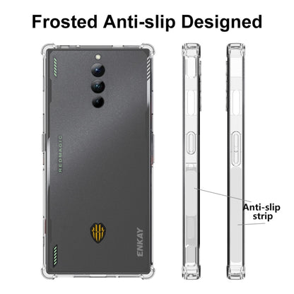 สำหรับ ZTE Nubia Red Magic 8 Pro ENKAY Hat-Prince Clear TPU เคสโทรศัพท์กันกระแทก