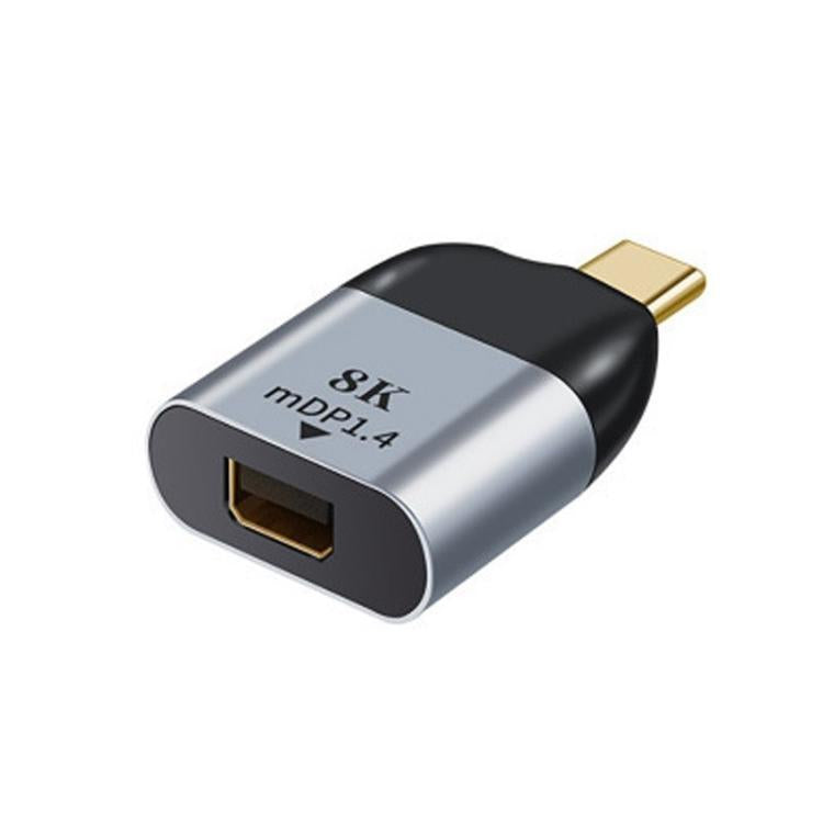 อะแดปเตอร์ USB C เป็น Mini DisplayPort 4K 60hz สำหรับแล็ปท็อปโทรศัพท์แท็บเล็ต