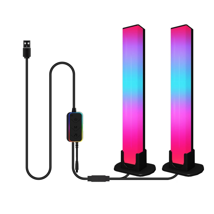 ZM-021 ซิงค์เพลง LED Bar Ambient Light TV Tuya โคมไฟตั้งโต๊ะบรรยากาศ, LED Bar