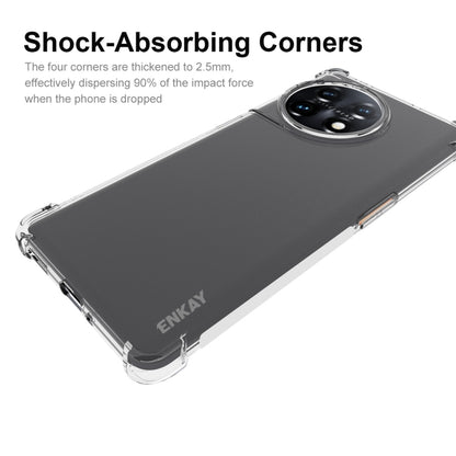 สำหรับ OnePlus 11R 5G Global ENKAY Hat-Prince Clear TPU เคสโทรศัพท์กันกระแทก, For OnePlus 11R 5G