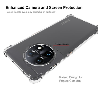 สำหรับ OnePlus 11R 5G Global ENKAY Hat-Prince Clear TPU เคสโทรศัพท์กันกระแทก, For OnePlus 11R 5G