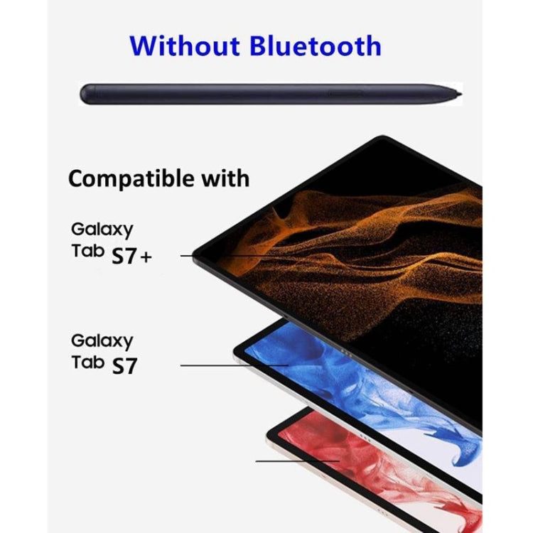 เปลี่ยนปากกา Stylus S แบบสัมผัสสำหรับ Samsung Galaxy Tab S7 SM-T870 T876B / Tab S7 + T970 SM-T976B / Tab S6 Lite (Mystic Black)