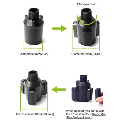 A01 Universal Adjustable Car Tray ที่วางแก้วแบบพกพาถาดอาหารขยายที่วางแก้วในรถ, A01