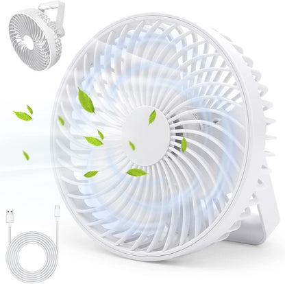 มัลติฟังก์ชั่น LED แบบชาร์จไฟกลางแจ้งแบบพกพาเต็นท์แคมป์พัดลม, สีดำ, สีขาว