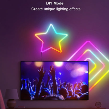 NH021 กันน้ำ 3 ม. TUYA WIFI Music Sync RGB Neon Rope Light, NH021