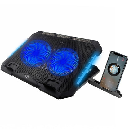S900 พอร์ต USB คู่ปรับความสูงได้ RGB แล็ปท็อป Cooling Pad Stand, S900