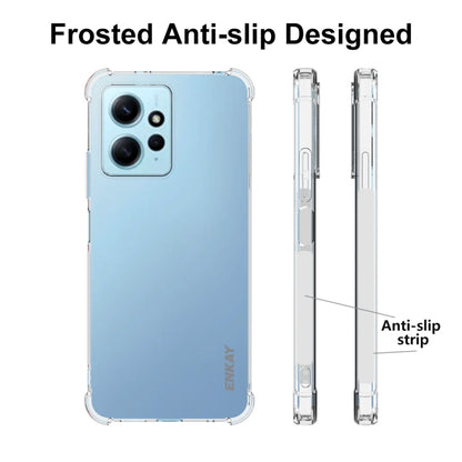 สำหรับ Xiaomi Redmi Note 12 4G Global ENKAY Clear TPU กันกระแทกเคสโทรศัพท์กันลื่น, For Xiaomi Redmi Note 12 4G Global