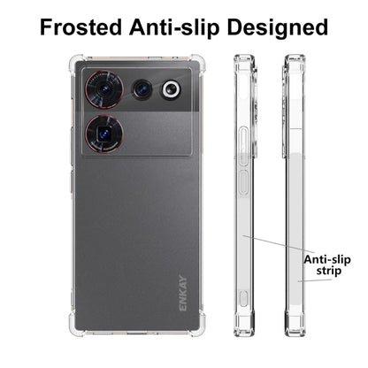 สำหรับ ZTE Nubia Z50 Ultra 5G ENKAY Clear TPU กันกระแทกเคสโทรศัพท์กันลื่น, For ZTE Nubia Z50 Ultra 5G