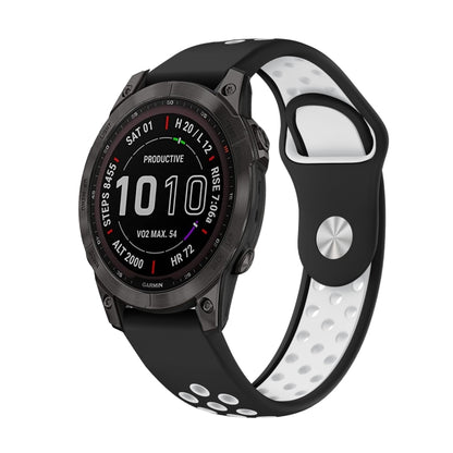 สายนาฬิกาซิลิโคนระบายอากาศกีฬา 22 มม, For Garmin MARQ Athlete Gen 2, For Garmin Instinct Crossover, For Garmin Instinct Crossover Solar, For Garmin Fenix 7