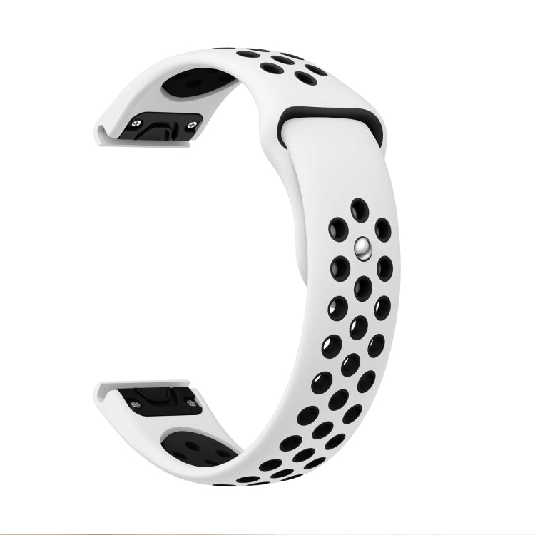 สายนาฬิกาซิลิโคนระบายอากาศกีฬา 22 มม, For Garmin Instinct, For Garmin Descent G1