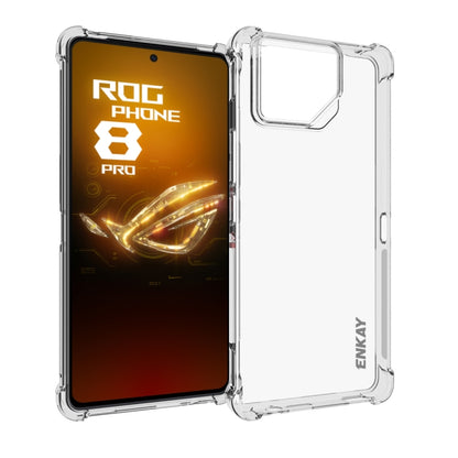 ENKAY Hat-Prince เคสโทรศัพท์กันกระแทก TPU ใส, For Asus Zenfone 12 Ultra 5G, For Asus Zenfone 11 Ultra, For Asus Rog Phone 8, For Asus Rog Phone 8 Pro, For Asus ROG Phone 7 Ultimate, For Asus ROG Phone 7, For Asus Rog Phone 9 / 9 Pro