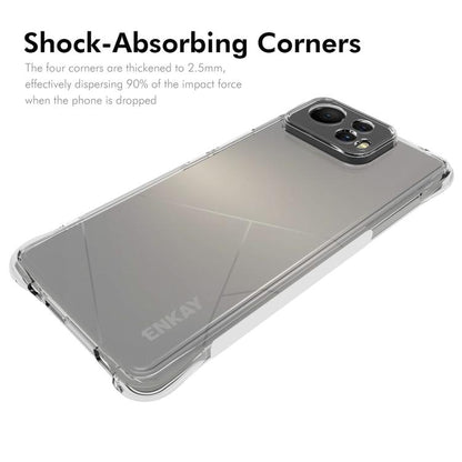 ENKAY Hat-Prince เคสโทรศัพท์กันกระแทก TPU ใส, For Asus Zenfone 12 Ultra 5G, For Asus Zenfone 11 Ultra, For Asus Rog Phone 8, For Asus Rog Phone 8 Pro, For Asus ROG Phone 7 Ultimate, For Asus ROG Phone 7, For Asus Rog Phone 9 / 9 Pro