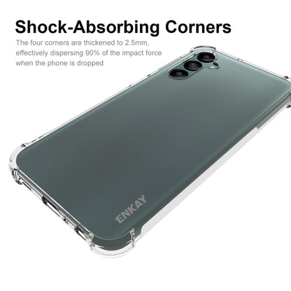ENKAY Hat-Prince เคสโทรศัพท์กันกระแทก TPU ใสพร้อมฟิล์มแก้ว, For Samsung Galaxy A24 4G, For Samsung Galaxy M14 5G, For Samsung Galaxy M54 5G, For Samsung Galaxy A34