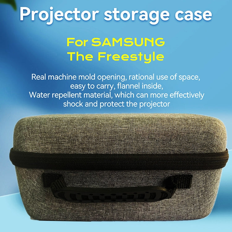 สำหรับ Samsung Freestyle Portable Projector Storage Case Carrying Case Protection Bag, Storage Case