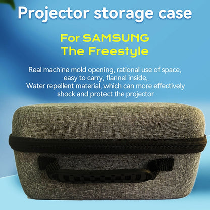 สำหรับ Samsung Freestyle Portable Projector Storage Case Carrying Case Protection Bag, Storage Case