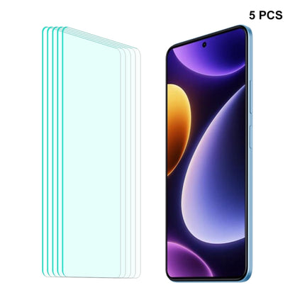 สำหรับ Xiaomi Poco F5 / Redmi Note 12 Turbo ENKAY 0.26mm 9H 2.5D ฟิล์มกระจกนิรภัยอะลูมิเนียมซิลิคอนสูง, 1pc, 2pcs, 5pcs, 10pcs
