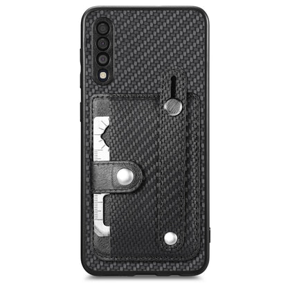 สายรัดข้อมือ Kickstand Wallet กลับเคสโทรศัพท์พร้อมมีดเครื่องมือ, For Samsung Galaxy S20, For Samsung Galaxy A50