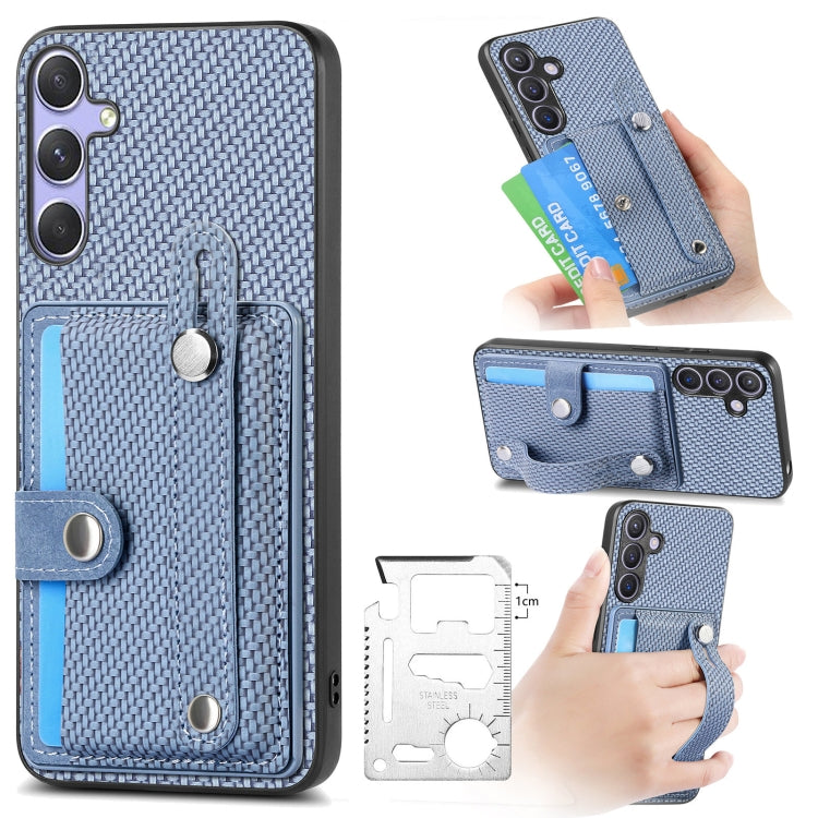 สายรัดข้อมือ Kickstand Wallet กลับเคสโทรศัพท์พร้อมมีดเครื่องมือ, For Samsung Galaxy A57 5G, For Samsung Galaxy A37 5G, For Samsung Galaxy S25 Edge 5G, For Samsung Galaxy A56 5G, For Samsung Galaxy A36, For Samsung Galaxy S25 5G, For Samsung Galaxy S25+...