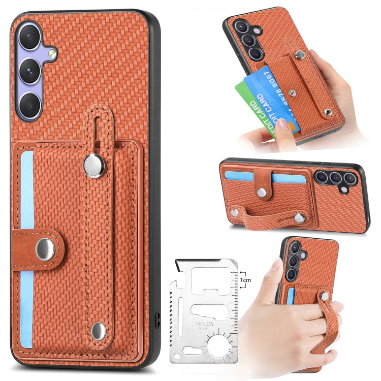 สายรัดข้อมือ Kickstand Wallet กลับเคสโทรศัพท์พร้อมมีดเครื่องมือ, For Samsung Galaxy A57 5G, For Samsung Galaxy A37 5G, For Samsung Galaxy S25 Edge 5G, For Samsung Galaxy A56 5G, For Samsung Galaxy A36, For Samsung Galaxy S25 5G, For Samsung Galaxy S25+...