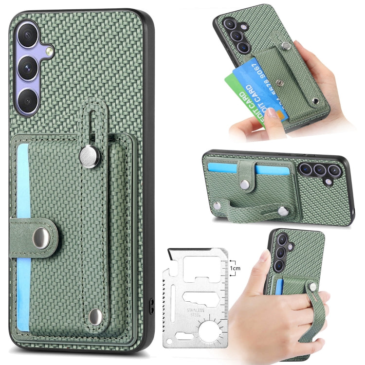 สายรัดข้อมือ Kickstand Wallet กลับเคสโทรศัพท์พร้อมมีดเครื่องมือ, For Samsung Galaxy A57 5G, For Samsung Galaxy A37 5G, For Samsung Galaxy S25 Edge 5G, For Samsung Galaxy A56 5G, For Samsung Galaxy A36, For Samsung Galaxy S25 5G, For Samsung Galaxy S25+...
