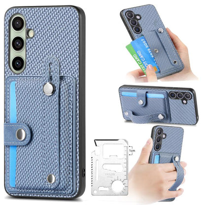 สายรัดข้อมือ Kickstand Wallet กลับเคสโทรศัพท์พร้อมมีดเครื่องมือ, For Samsung Galaxy A57 5G, For Samsung Galaxy A37 5G, For Samsung Galaxy S25 Edge 5G, For Samsung Galaxy A56 5G, For Samsung Galaxy A36, For Samsung Galaxy S25 5G, For Samsung Galaxy S25+...