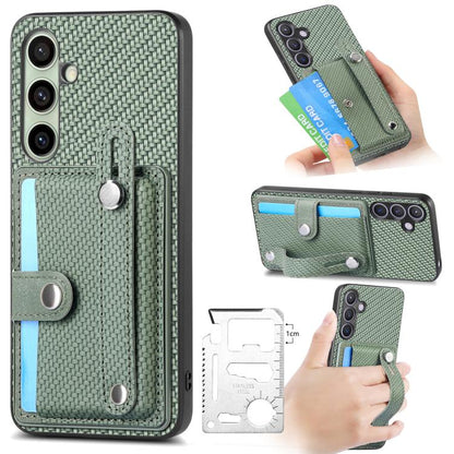 สายรัดข้อมือ Kickstand Wallet กลับเคสโทรศัพท์พร้อมมีดเครื่องมือ, For Samsung Galaxy A57 5G, For Samsung Galaxy A37 5G, For Samsung Galaxy S25 Edge 5G, For Samsung Galaxy A56 5G, For Samsung Galaxy A36, For Samsung Galaxy S25 5G, For Samsung Galaxy S25+...