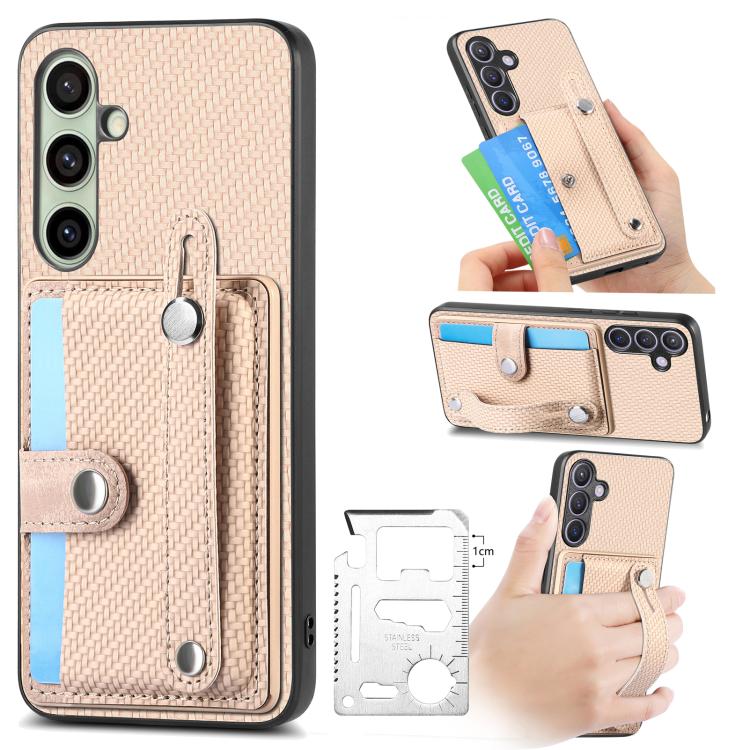 สายรัดข้อมือ Kickstand Wallet กลับเคสโทรศัพท์พร้อมมีดเครื่องมือ, For Samsung Galaxy A57 5G, For Samsung Galaxy A37 5G, For Samsung Galaxy S25 Edge 5G, For Samsung Galaxy A56 5G, For Samsung Galaxy A36, For Samsung Galaxy S25 5G, For Samsung Galaxy S25+...