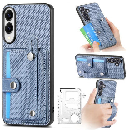 สายรัดข้อมือ Kickstand Wallet กลับเคสโทรศัพท์พร้อมมีดเครื่องมือ, For Samsung Galaxy A57 5G, For Samsung Galaxy A37 5G, For Samsung Galaxy S25 Edge 5G, For Samsung Galaxy A56 5G, For Samsung Galaxy A36, For Samsung Galaxy S25 5G, For Samsung Galaxy S25+...
