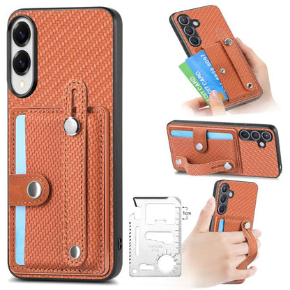 สายรัดข้อมือ Kickstand Wallet กลับเคสโทรศัพท์พร้อมมีดเครื่องมือ, For Samsung Galaxy A57 5G, For Samsung Galaxy A37 5G, For Samsung Galaxy S25 Edge 5G, For Samsung Galaxy A56 5G, For Samsung Galaxy A36, For Samsung Galaxy S25 5G, For Samsung Galaxy S25+...