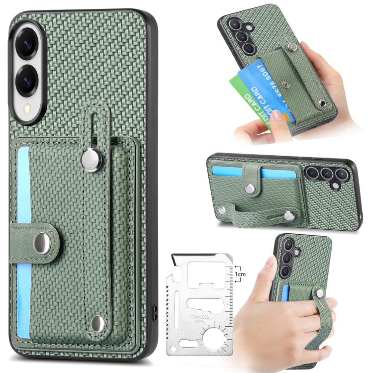 สายรัดข้อมือ Kickstand Wallet กลับเคสโทรศัพท์พร้อมมีดเครื่องมือ, For Samsung Galaxy A57 5G, For Samsung Galaxy A37 5G, For Samsung Galaxy S25 Edge 5G, For Samsung Galaxy A56 5G, For Samsung Galaxy A36, For Samsung Galaxy S25 5G, For Samsung Galaxy S25+...