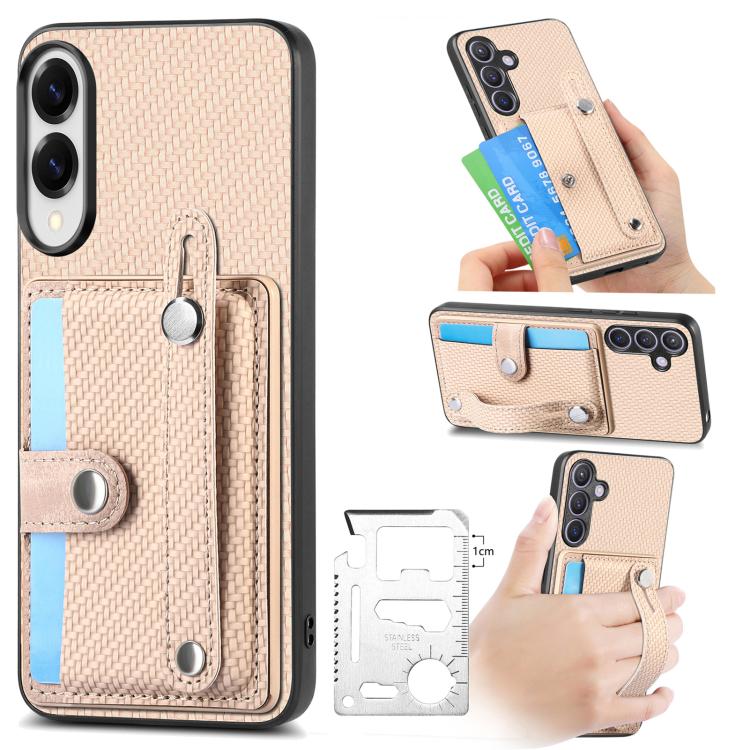 สายรัดข้อมือ Kickstand Wallet กลับเคสโทรศัพท์พร้อมมีดเครื่องมือ, For Samsung Galaxy A57 5G, For Samsung Galaxy A37 5G, For Samsung Galaxy S25 Edge 5G, For Samsung Galaxy A56 5G, For Samsung Galaxy A36, For Samsung Galaxy S25 5G, For Samsung Galaxy S25+...