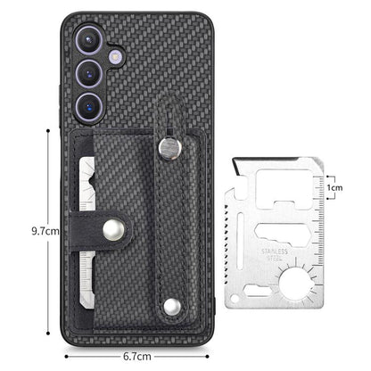 สายรัดข้อมือ Kickstand Wallet กลับเคสโทรศัพท์พร้อมมีดเครื่องมือ, For Samsung Galaxy A57 5G, For Samsung Galaxy A37 5G, For Samsung Galaxy S25 Edge 5G, For Samsung Galaxy A56 5G, For Samsung Galaxy A36, For Samsung Galaxy S25 5G, For Samsung Galaxy S25+...