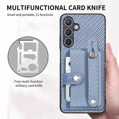 สายรัดข้อมือ Kickstand Wallet กลับเคสโทรศัพท์พร้อมมีดเครื่องมือ, For Samsung Galaxy A57 5G, For Samsung Galaxy A37 5G, For Samsung Galaxy S25 Edge 5G, For Samsung Galaxy A56 5G, For Samsung Galaxy A36, For Samsung Galaxy S25 5G, For Samsung Galaxy S25+...