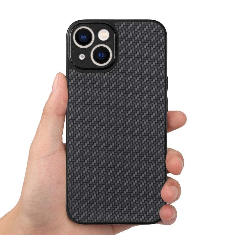 เคสโทรศัพท์หนังกลับลายคาร์บอนไฟเบอร์, For iPhone 6 / 6s