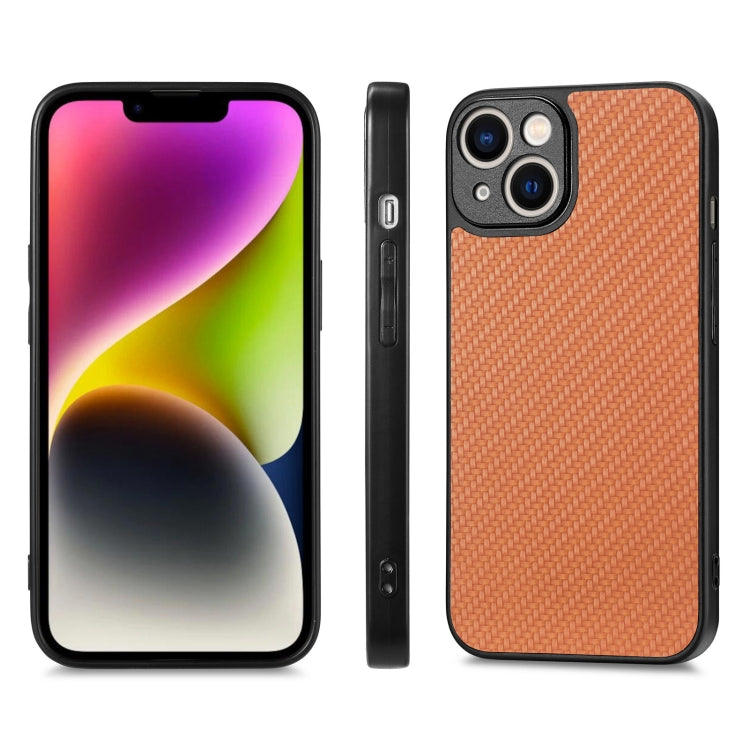 เคสโทรศัพท์หนังกลับลายคาร์บอนไฟเบอร์, For iPhone 6 / 6s