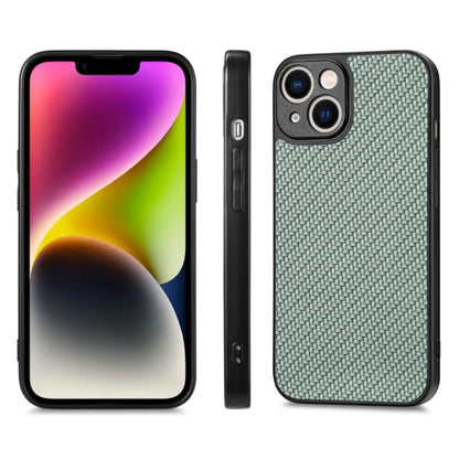 เคสโทรศัพท์หนังกลับลายคาร์บอนไฟเบอร์, For iPhone 6 / 6s