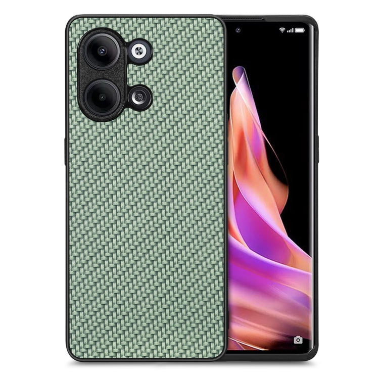 เคสโทรศัพท์หนังกลับลายคาร์บอนไฟเบอร์, For OPPO Find X8 Ultra, For OPPO Reno9, For OPPO Reno9 Pro+