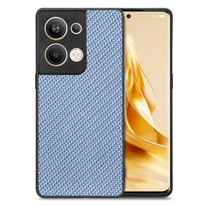 เคสโทรศัพท์หนังกลับลายคาร์บอนไฟเบอร์, For OPPO Find X8 Ultra, For OPPO Reno9, For OPPO Reno9 Pro+