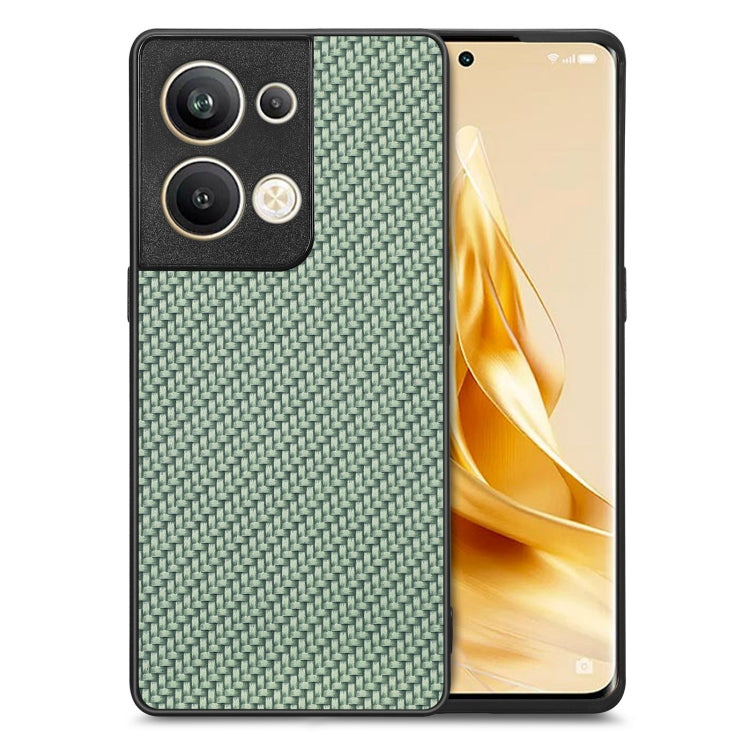 เคสโทรศัพท์หนังกลับลายคาร์บอนไฟเบอร์, For OPPO Find X8 Ultra, For OPPO Reno9, For OPPO Reno9 Pro+