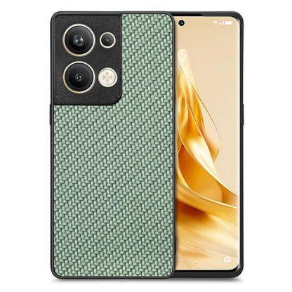 เคสโทรศัพท์หนังกลับลายคาร์บอนไฟเบอร์, For OPPO Find X8 Ultra, For OPPO Reno9, For OPPO Reno9 Pro+