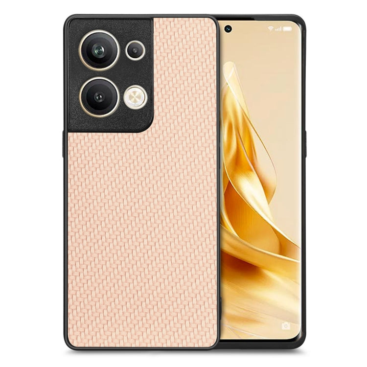 เคสโทรศัพท์หนังกลับลายคาร์บอนไฟเบอร์, For OPPO Find X8 Ultra, For OPPO Reno9, For OPPO Reno9 Pro+