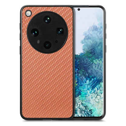 เคสโทรศัพท์หนังกลับลายคาร์บอนไฟเบอร์, For OPPO Find X8 Ultra, For OPPO Reno9, For OPPO Reno9 Pro+