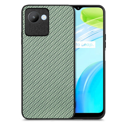 เคสโทรศัพท์หนังกลับลายคาร์บอนไฟเบอร์, For Realme 14 Pro+, For Realme 14 Pro, For Realme Neo7, For Realme C30