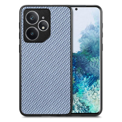 เคสโทรศัพท์หนังกลับลายคาร์บอนไฟเบอร์, For Realme 14 Pro+, For Realme 14 Pro, For Realme Neo7, For Realme C30