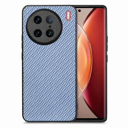 เคสโทรศัพท์หนังกลับลายคาร์บอนไฟเบอร์, For vivo X200 Ultra, For vivo X90 Pro, For vivo T1