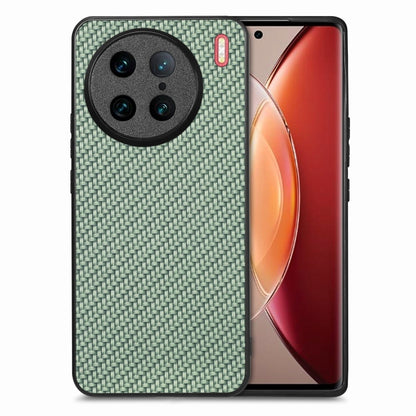 เคสโทรศัพท์หนังกลับลายคาร์บอนไฟเบอร์, For vivo X200 Ultra, For vivo X90 Pro, For vivo T1