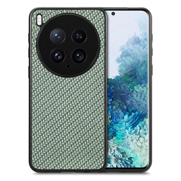 เคสโทรศัพท์หนังกลับลายคาร์บอนไฟเบอร์, For vivo X200 Ultra, For vivo X90 Pro, For vivo T1