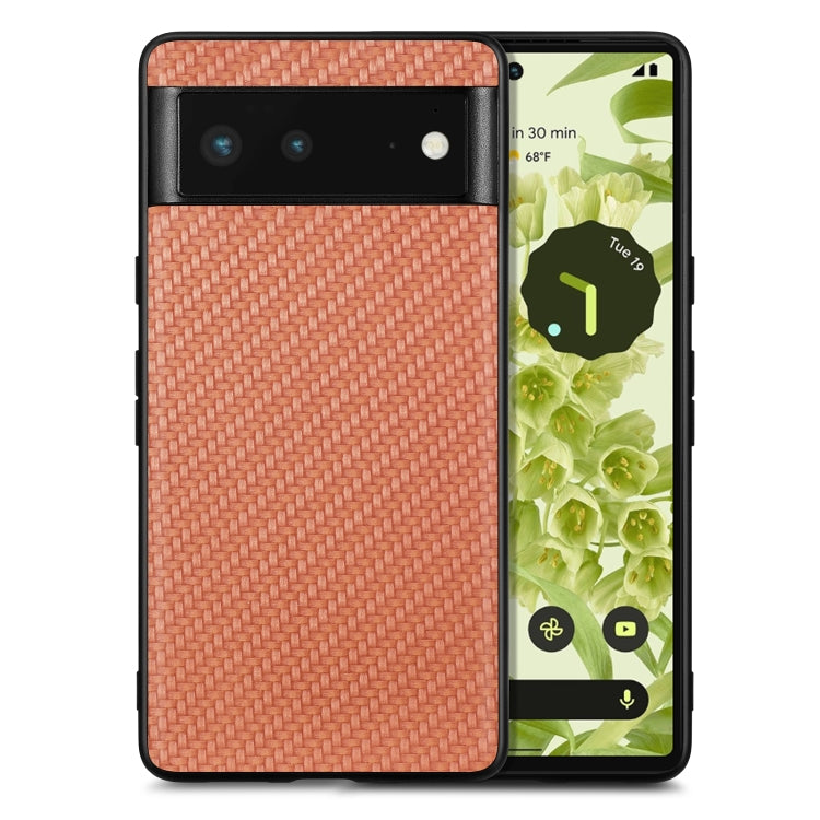 เคสโทรศัพท์หนังกลับลายคาร์บอนไฟเบอร์, For Google Pixel 10 Pro XL, For Google Pixel 10 / 10 Pro, For Google Pixel 9a, For Google Pixel 9 Pro XL, For Google Pixel 9 / 9 Pro, For Google Pixel 7a, For Google Pixel 6a, For Google Pixel 6 Pro                ...