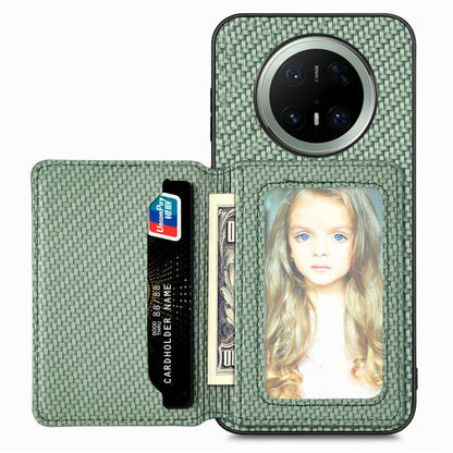 กระเป๋าใส่บัตรแม่เหล็กคาร์บอนไฟเบอร์, For Huawei nova 14 Ultra, For Huawei nova 14 Pro, For Huawei nova 14, For Huawei Mate 70 Pro+, For Huawei Mate 70 Pro, For Huawei Mate 70