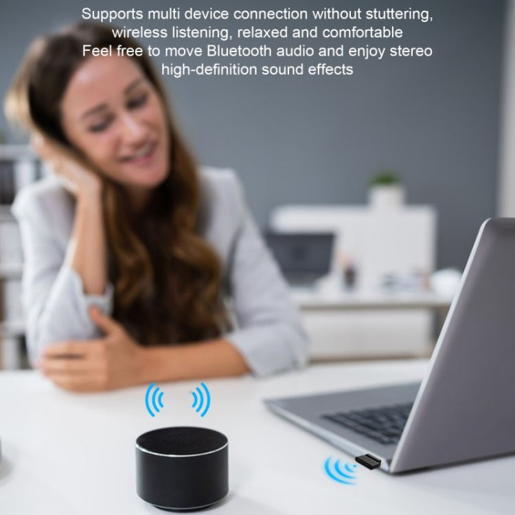 OY313 USB Bluetooth 5.3 อะแดปเตอร์ตัวรับสัญญาณไร้สายสำหรับพีซี Windows 11 10 8 7, OY313